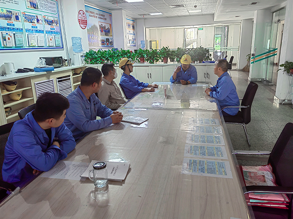 1713868591158628.jpeg 4月23日15:00一期合成交接班室開展演練總結(jié).jpg